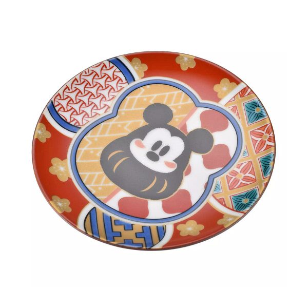 Disney Mickey Mouse Small Plate Kutani Ware New Year 2025 For Cheap - Image 4