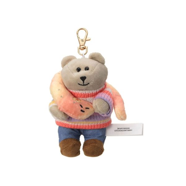 Starbucks New Year 2025 Mini Bearista Snake Keychain Plush Cheap