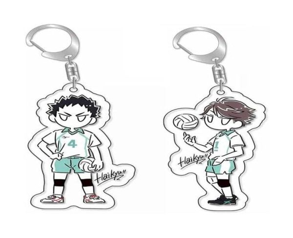 Haikyu!! Acrylic Keychain Set of 2 (A) For Sale