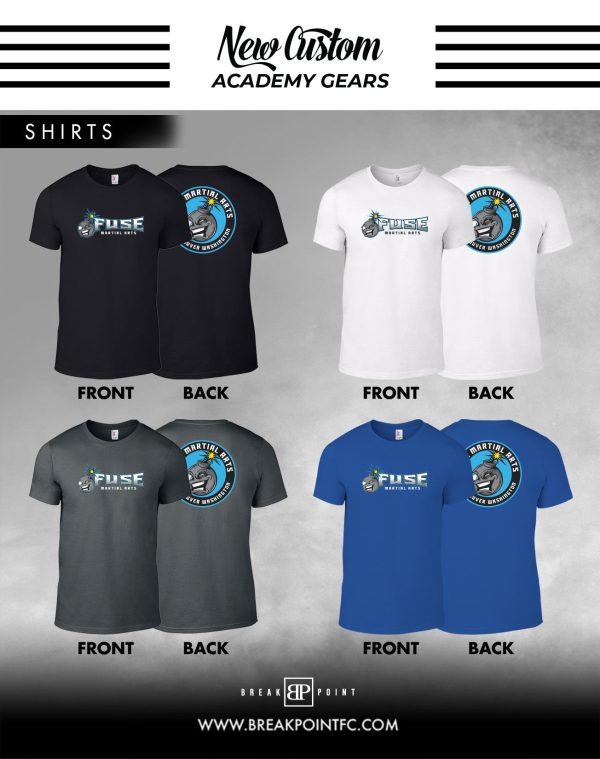Fabiano Scherner BJJ Academy Shirts #712 B (Fuse Martial Arts) For Cheap