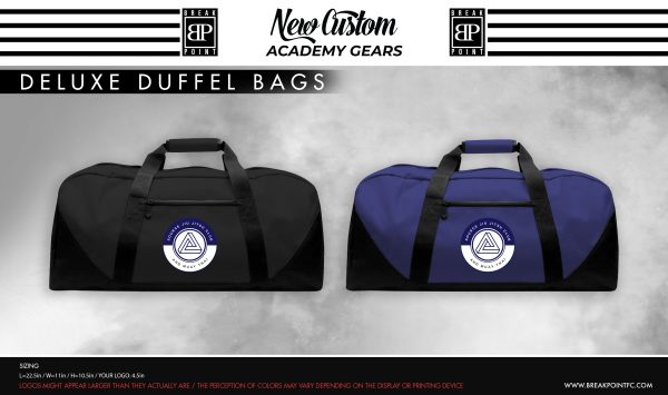 Source Jiu Jitsu Club Academy Deluxe Duffel Bags #1164 Discount