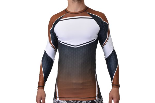 Calexico BJJ Academy Ranked Long Sleeve Rash Guards #1158 B Hot on Sale - Image 3