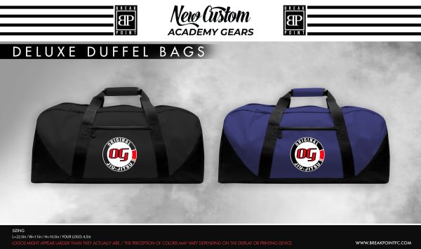 OG Jiu Jitsu Academy Deluxe Duffel Bags #821 Cheap